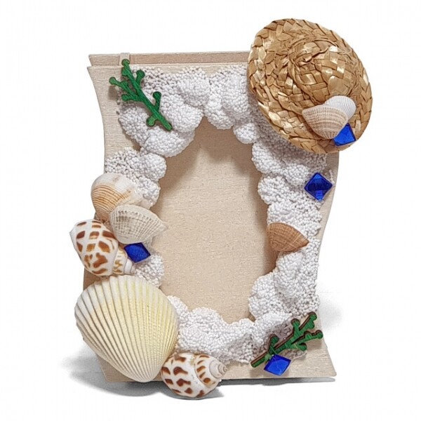 키즈킹-창의미술 만들기,해변가 연필꽂이 액자 만들기